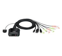 Switch KVM ibrido DisplayPort USB-C 2 porte 4K - Aten CS52DP