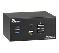 Switch KVM Intertech AS-22HUS 2 porte HDMI 4K USB Nero