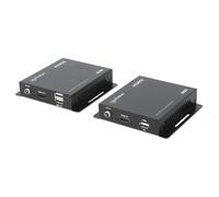 Switch KVM Manhattan HDMI 1080p su IP 120 m Cat6 USB-A Nero