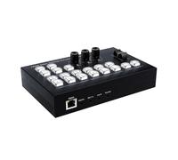 Switch KVM Mixer commutatore for telecamera video 4K a 4 canali for streaming live 4x USB3.0 Switch di registrazione video for telecamera PC OSD OBS(Hd HDMI)