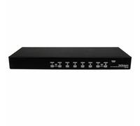 StarTech.com Switch KVM USB PS/2 a 8 porte montabile rack 1U, con OSD [SV831DUSBGB]