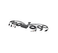 SWITCH KVM STARTECHCOM C2-DD46-UA2-CBL- - 2 Porte, Non gestito, 0,48 Gbit/s
