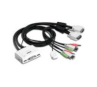 SWITCH KVM TRENDNET TK-214i, 10/100 Mbit/s, non gestito