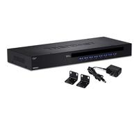 Switch KVM Trendnet TK-803R 8 Porte Montaggio Rack Nero