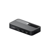 Switch KVM USB C 1 monitor 2 computer Switch KVM HDMI 4K Hub USB PD compatibile con tastiera mouse stampante