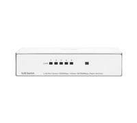 Switch L2 GbE a 5 porte, ideale per piccole reti, offre gestione semplificata e prestazioni affidabili per connessioni veloci.