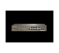 Ip-com Teg5312f 8gep+2ge+2sfp Switch Nero