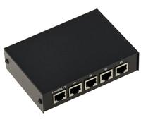 Switch LAN Ethernet RJ45 - 4 + 1 Porte