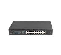 Switch Lanberg RSFE-16P-2C-150 Non Gestito Gigabit Ethernet PoE Rack 1U Switch Lanberg RSFE-16P-2C-150 Non Gestito Gigabit Ethernet PoE Rack 1U