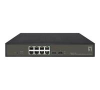 Switch LevelOne GES-2110P 8 Porte Gigabit PoE+ 130W 2 SFP Fanless