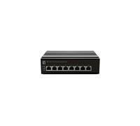 Level One Switch di rete industriale IFS-0801 Non gestito 8 porte 10/100 guida DIN Nero -40°C/75°C