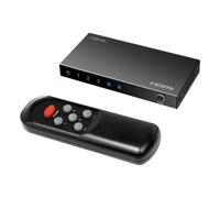 Switch LogiLink HD0062 HDMI 3x1 4K HDR USB Type-C Nero