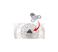 Magnete per layout elettronico a 6 fori per montaggio su disco P2R VAE-E-Bike Gris TU