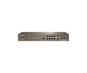 Switch managed L3 10 porte Gbit + 2 porte SFP Tenda TEG5312F EOL