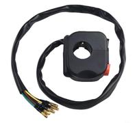 Switch Manubrio 22mm Plastica Metallo Switch Manubrio 22mm Plastica | Pulsante stop, start, montaggio per facile, 7/8 pollici, plastica resistente