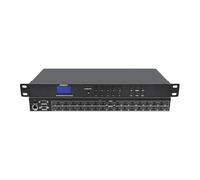 Switch matrice/video HD 4x4 8x8 8x16 16x16 16x32, switcher host segnale digitale stile chassis 1080P,Flessibile(Yellow,With Network Control)