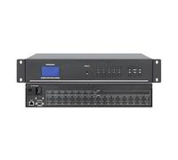 Switch matrice/video HD 4x4 8x8 8x16 16x16 16x32, switcher host segnale digitale stile chassis 1080P,Flessibile(Groen,With Network Control)