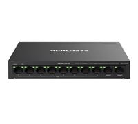 Mercusys 8 porte PoE+ 10/100 Mbps + 2 porte Gigabit Switch - MS110CMP