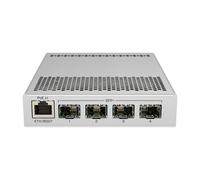 Switch Mikrotik CRS305-1G-4S+IN CRS305-1G-4S+IN 1x 10/100/1000 4x SFP+ 82 Gbps 12 - 57 V (DC jack and PoE in), 2 DC jack for redundancy,