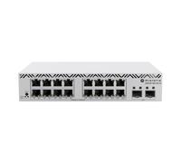 SWITCH MIKROTIK CSS318-16G-2S+IN 16P. GIG + 2P UPLINK SFP+ 10G PER RACK DA 10"/1