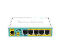 Mikrotik hEX PoE lite router cablato Fast Ethernet Bianco