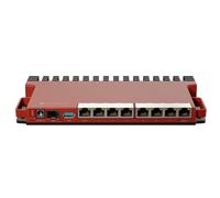 Mikrotik L009UiGS-RM router cablato 2.5 Gigabit Ethernet, Gigabit Ethernet Rosso