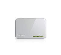 Switch Mini 5 porte 10/100 Mbps, ideale per piccole reti, espande connessioni e migliora la comunicazione in casa o in ufficio.
