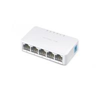 SWITCH MINI DESKTOP 5P 10/100 RJ45 AUTO MDI/MDIX PLASTIC CASE