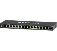 Switch NETGEAR 16-Port High-Power PoE+ Gigabit Ethernet Plus Switch (231W) with 1 SFP port (GS316EPP)