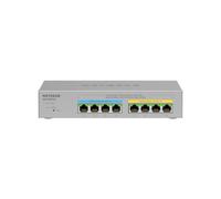 NETGEAR Switch Ethernet Multi-Gigabit Ultra60 a 8 Porte (MS108TUP) - Gestito, 4 x PoE++ e 4 x PoE+ @230W, Gestione Cloud Insight opzionale, Montaggio su Scrivania o Rack