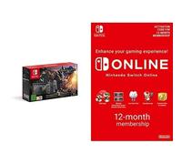 Switch Nintendo Switch Console + Monster Hunter Rise Edition (Uk) (Switch) NUOVO