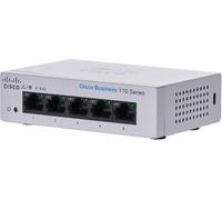 Switch non gestito Cisco Business CBS110-5T-D | GE a 5 porte | Desktop | Ext PS | Protezione limitata a vita (CBS110-5T-D)