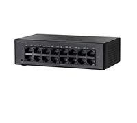 Switch non gestito Cisco SF110D-16 con 16 porte 10/100 desktop, protezione limitata a vita (SF110D-16-EU)