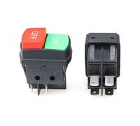Switch ON/Off 4 Pins with Light AC125-250V 6A-10A Small Electromagnetic Button