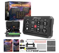 Switch Panel 8 Pulsanti Touch RGB For Veicoli Fuoristrada SUV Truck 60A Max