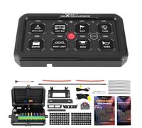 Switch Panel 8 Pulsanti Touch RGB For Veicoli Fuoristrada SUV Truck 60A Max