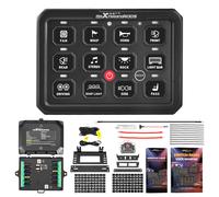 Switch Panel RGB 12 Gang Touch Control For Veicoli Universali Auto Barca UTV ATV