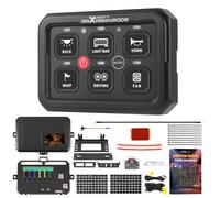 Switch Panel Touch 6 Canali RGB For Veicoli Off-Road UTV ATV Marine 720W 12V 24V