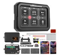 Switch Panel Touch 6 Pulsanti RGB Retroilluminazione APP For Barca ATV UTV SUV