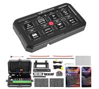 Switch Panel Universale 8 Gang RGB Touch Control For Pickup Camion Barca 12-24V