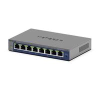 Switch Plus GS108E 8 porte Gigabit, garanzia a vita limitata con sostituzione NBD