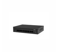 Switch PoE 10 Porte - 8 PoE + 2 Uplink 65W | 802.3af/at 250m Plug & Play - SF110P-65