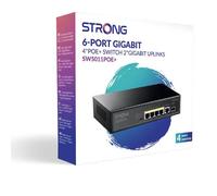 Switch Strong SW5011POE+ 6 Porte Gigabit PoE+ VLAN SFP Desktop