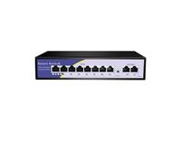 Switch POE 48 V 4/8/16 porte Ethernet 10/100 Mbps IEEE 802.3 AF/AT (Color : 8-Port POE)