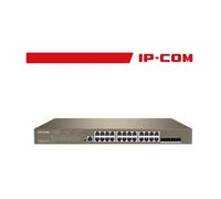 Switch PoE Cloud Managed 24 port GE + 4 SFP+ G5328XP-24-410W