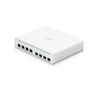 Ubiquiti UISP Switch Plus Gestito 2.5G Ethernet [100/1000/2500] Supporto Power over Ethernet [PoE] 1U Bianco (2.5 GbE PoE switc