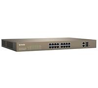 Switch PoE Desktop Web Smart 16 Porte 10/100+2GE+2SFP Combo, TEF1218P