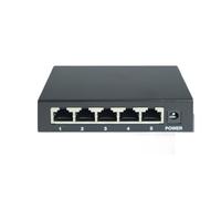 Switch PoE Ethernet gestito da 4 a 8 porte, switch di rete Gigabit, convertitore in fibra ottica da 1000 Mbps(100M 5 ports POE)
