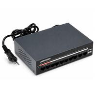 Hikvision POE Switch DS-XS10-P 8 Port Fast Ethernet Unmanaged POE Switch Supporta alimentazione della Telecamera IP e Videocitofono