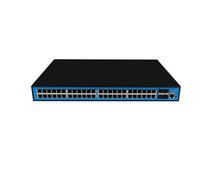 Switch POE gestito Gigabit L2+ porta RJ45 Base-T 24 * 10/100/1000M con slot in fibra ottica 4 * 1G/2.5G/10G SFP+ supporta QOS/DHCP/VLAN (Color : EW-S2948GM-AP)